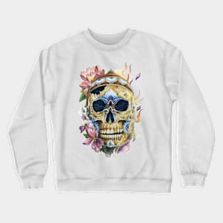 Halloween Skull Crewneck Sweatshirt